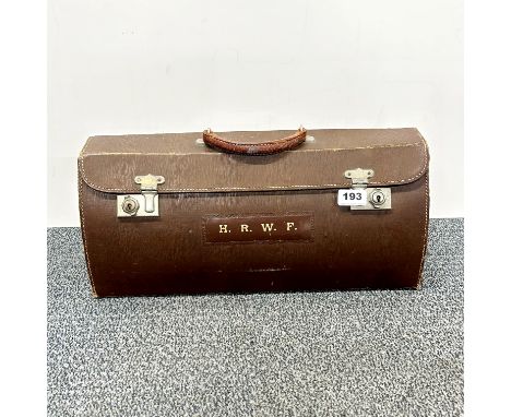 An interesting vintage case, W. 46cm. H. 20cm.