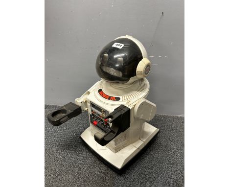 A vintage Robie SR robot toy, H. 49cm.