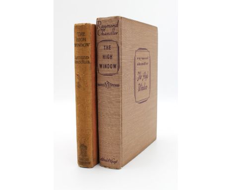 CHANDLER, (Raymond), The High Window, first US edition, Alfred. A. Knopf, 1942, together with The High Window, first UK editi