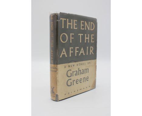 GREENE, (Graham), The End of the Affair, first edition, London, W. Heinemann, 1951Condition Report:  Inscribed and dated 1951