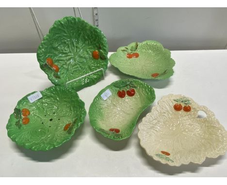 Five pieces of vintage ceramics including Carltonware and Beswick. No shipping 