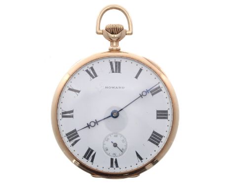 Interesting pocket watch presented to Sir Harry Lauder by the Rotarians of Texarkana, U.S.A   E. Howard Watch Co. 14k lever d
