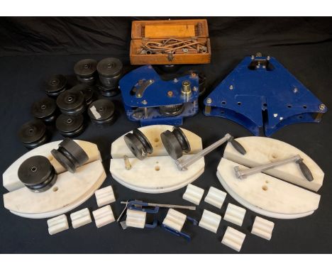 Tools and equipment, plumbing - a Make-fast metal tube former, and make-fast metal tube crowner, with accessories. 
