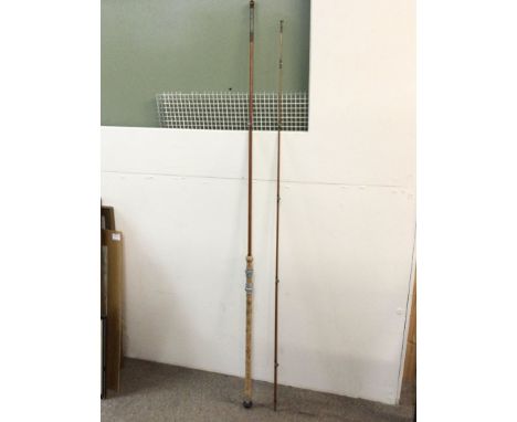A vintage Hardy two piece split cane fly rod, The No2 Corbett Palakona Rod. Postage category D
