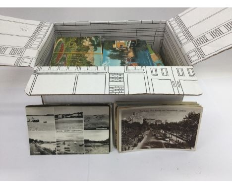 A box of approx 800 vintage postcards. Shipping category C.