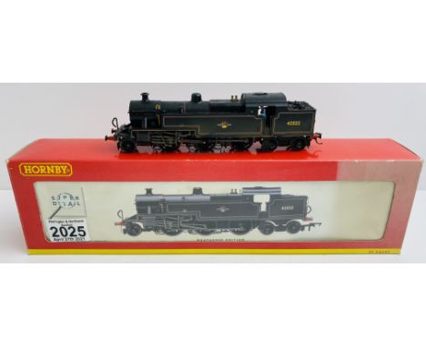 Hornby R2287 BR Fowler 4P Loco. DCC fitted, set to 3. P&amp;P Group 1 (£14+VAT for the first lot and £1+VAT for subsequent lo