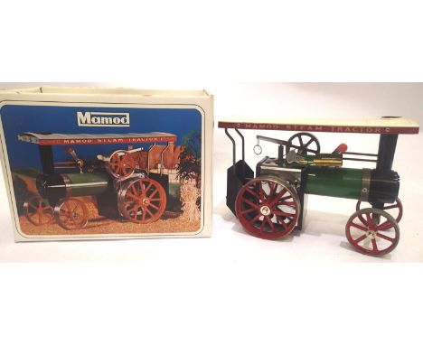 Mamod TELA traction engine in very good-excellent condition, some corrosion/tarnishing marks, appears little use, complete wi