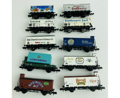 10x N Gauge Loose Wagons - See Picture  P&amp;P Group 1 (£14+VAT for the first lot and £1+VAT for subsequent lots) 