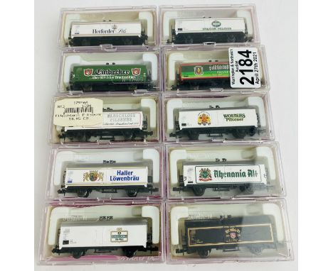 10x Sowa N Gauge Assorted Wagons - See Picture  P&amp;P Group 1 (£14+VAT for the first lot and £1+VAT for subsequent lots) 
