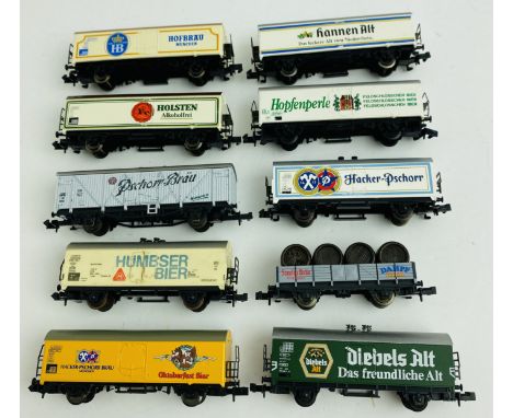 10x N Gauge Loose Wagons - See Picture  P&amp;P Group 1 (£14+VAT for the first lot and £1+VAT for subsequent lots) 