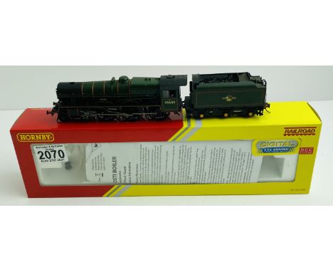Hornby R3396TTS Crosti Boiler Loco. DCC fitted, no sound fitted. P&amp;P Group 1 (£14+VAT for the first lot and £1+VAT for su