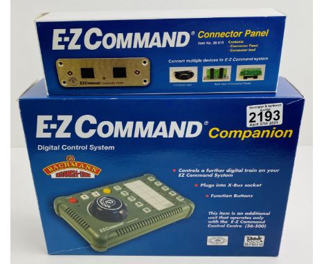 Bachmann EZ Command Companian &amp; Connector Panel P&amp;P Group 1 (£14+VAT for the first lot and £1+VAT for subsequent lots