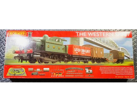 Hornby The Western Spirit Train Set P&amp;P Group 1 (£14+VAT for the first lot and £1+VAT for subsequent lots) 