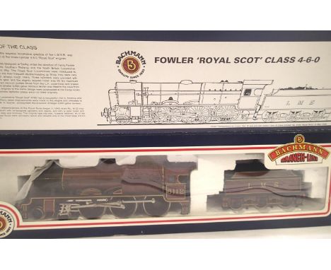 Bachmann 31-277, Sherwood Forester LMS maroon, 6112, very near mint condition, no detail pack, boxed. P&amp;P Group 1 (£14+VA