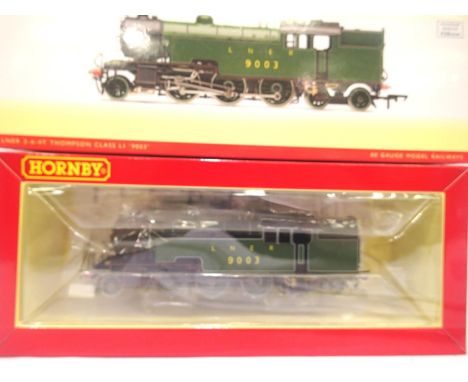 Hornby R3189 class LI Thompson 2.6.4 tank, LNER green, 9003 in very near mint condition, boxed. P&amp;P Group 1 (£14+VAT for 