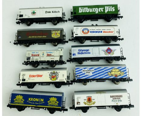 10x N Gauge Loose Wagons - See Picture  P&amp;P Group 1 (£14+VAT for the first lot and £1+VAT for subsequent lots) 