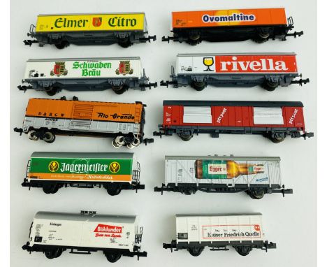 10x N Gauge Loose Wagons - See Picture  P&amp;P Group 1 (£14+VAT for the first lot and £1+VAT for subsequent lots) 