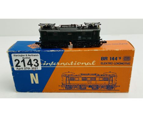 ROCO BR 144 N Gauge Loco  P&amp;P Group 1 (£14+VAT for the first lot and £1+VAT for subsequent lots) 