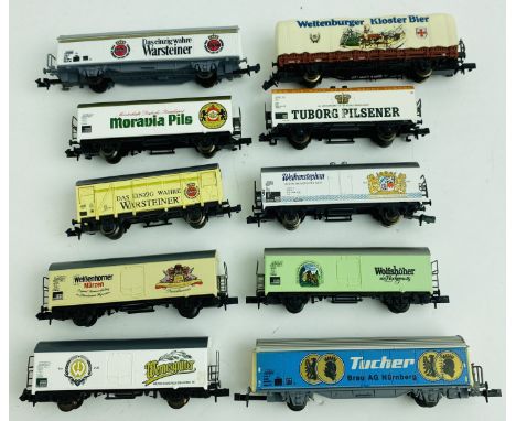 10x N Gauge Loose Wagons - See Picture  P&amp;P Group 1 (£14+VAT for the first lot and £1+VAT for subsequent lots) 