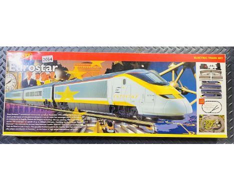 Hornby Eurostar Train Set P&amp;P Group 1 (£14+VAT for the first lot and £1+VAT for subsequent lots) 