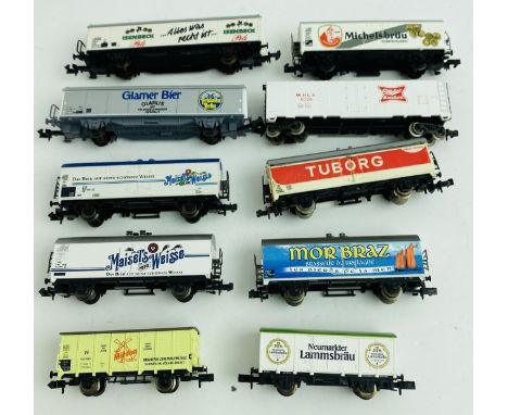 10x N Gauge Loose Wagons - See Picture  P&amp;P Group 1 (£14+VAT for the first lot and £1+VAT for subsequent lots) 