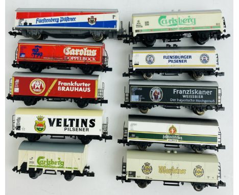 10x N Gauge Loose Wagons - See Picture  P&amp;P Group 1 (£14+VAT for the first lot and £1+VAT for subsequent lots) 