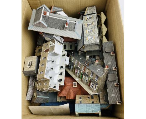 Lot of Assorted Card Buildings All N Gauge - See Picture  P&amp;P Group 1 (£14+VAT for the first lot and £1+VAT for subsequen