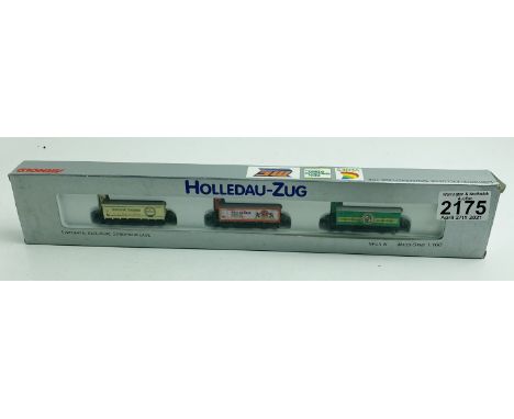 Holledau 0238 N Gauge Wagon Pack  P&amp;P Group 1 (£14+VAT for the first lot and £1+VAT for subsequent lots) 