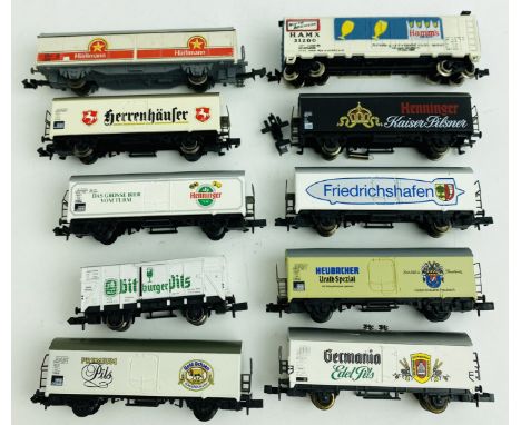 10x N Gauge Loose Wagons - See Picture  P&amp;P Group 1 (£14+VAT for the first lot and £1+VAT for subsequent lots) 