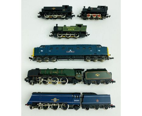 6x Assorted N Gauge Locomotives- See Picture  P&amp;P Group 1 (£14+VAT for the first lot and £1+VAT for subsequent lots) 