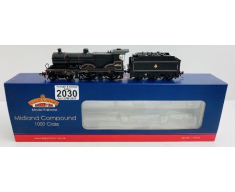 Bachmann 31-932DC Midland Compound Loco. DCC fitted, set to 3. P&amp;P Group 1 (£14+VAT for the first lot and £1+VAT for subs