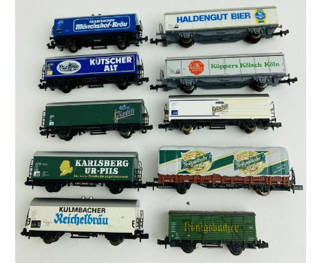 10x N Gauge Loose Wagons - See Picture  P&amp;P Group 1 (£14+VAT for the first lot and £1+VAT for subsequent lots) 