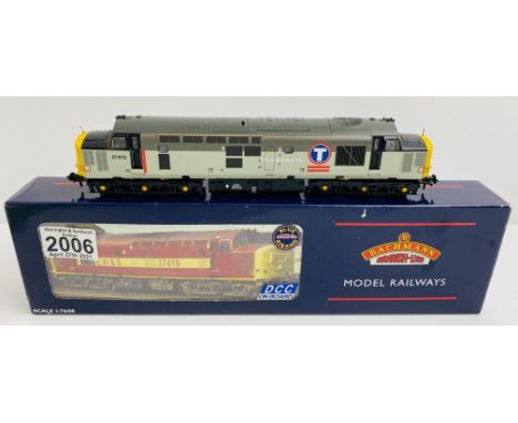 Bachmann 32-375DC Class 37/6 Loco. Digital fitted, set to 3. P&amp;P Group 1 (£14+VAT for the first lot and £1+VAT for subseq