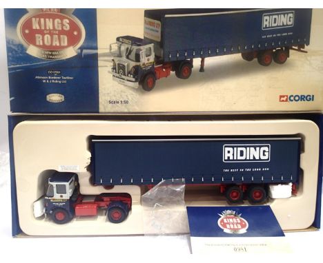 Corgi 1:50 scale CC12501 Atkinson and tautliner W&amp;J Riding in excellent condition. P&amp;P Group 1 (£14+VAT for the first