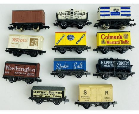 10x N Gauge Loose Wagons - See Picture  P&amp;P Group 1 (£14+VAT for the first lot and £1+VAT for subsequent lots) 