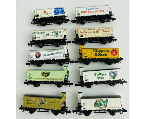 10x N Gauge Loose Wagons - See Picture  P&amp;P Group 1 (£14+VAT for the first lot and £1+VAT for subsequent lots) 