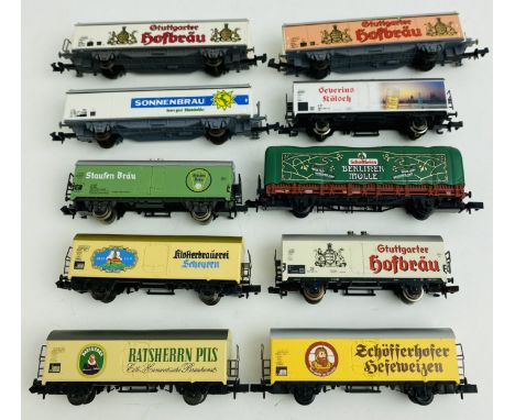 10x N Gauge Loose Wagons - See Picture  P&amp;P Group 1 (£14+VAT for the first lot and £1+VAT for subsequent lots) 