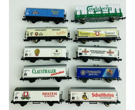 10x N Gauge Loose Wagons - See Picture  P&amp;P Group 1 (£14+VAT for the first lot and £1+VAT for subsequent lots) 