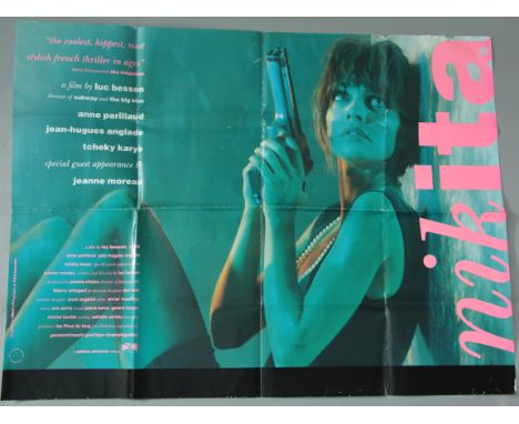 Ten British film posters plus 1 UK 3 sheet inc Nikita, Mannequin, When Harry Met Sally, Deathwish II, Superman III (3 sheet),