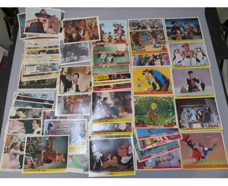 A collection of British FOH Lobby cards 8 x 10 inch inc Walt Disney "Mary Poppins" 4 cards, "Song of the South" 5 cards, "Swo