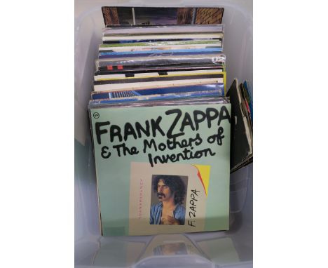 Collection of approx 51 vinyl records, mostly LPs & a few singles, inc. Jimi Hendrix, Frank Zappa & The Mothers of Invention 