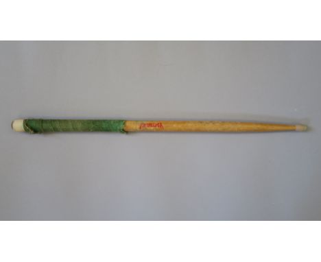 Metallica drum stick used by Lars Ulrich at the 1990 NEC concert in Birmingham and consigned by a gentleman in the crowd who 