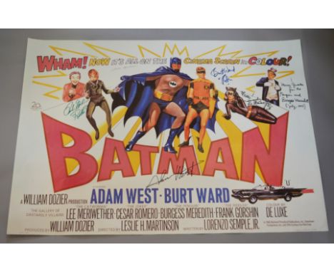 Batman Adam West  1966 cult serial movie poster print #16 