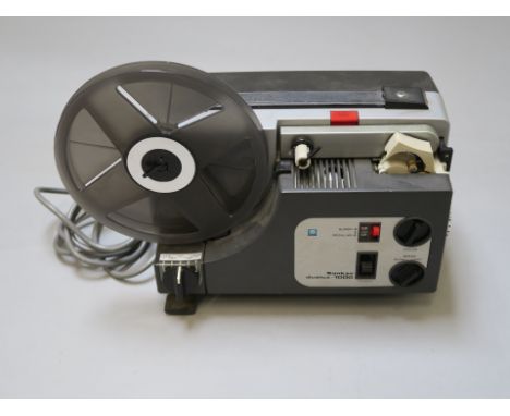 Bob Monkhouse personal projector Japanese SANKYO Dualux-1000 Super 8 and regular 8 with slow and fast speed and focus, zoom l