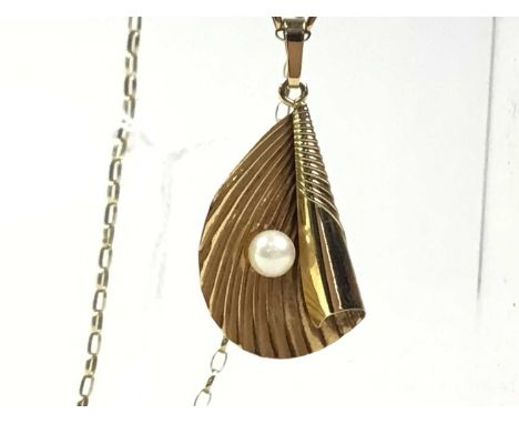 NINE CARAT GOLD CHAIN, the chain marked 375Qty: 3g