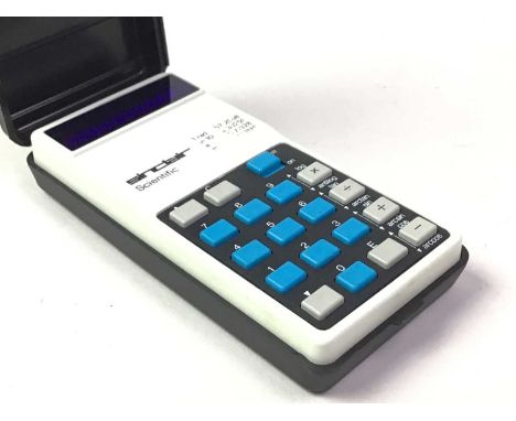 VINTAGE SINCLAIR CALCULATOR, AND OTHER ITEMS  including a Junior stop watch, Macey lighter and a John Brown motorcycle and ca