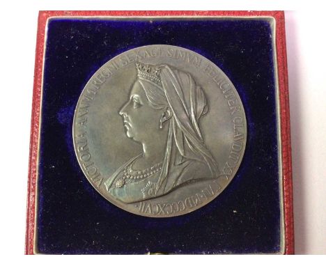 COLLECTION OF COINS, MEDALS AND JEWELLERY, from various reigns, including Coronation medals, Victorian bar brooch, pearl ring