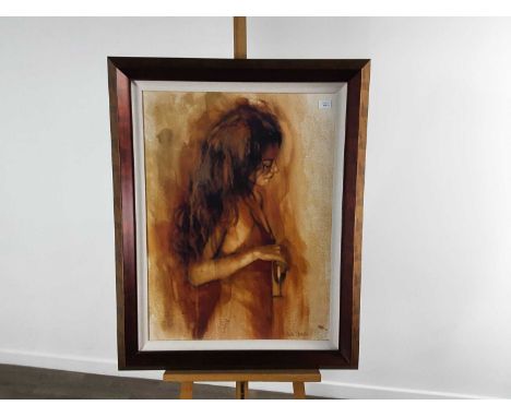THREE PRINTS AFTER MARK SPAIN, AND ANOTHER comprising one large and two small studies of women, along with a further similar 