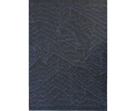 LILY KELLY NAPANGARDI (AUSTRALIAN ABORIGINAL, born 1948); large canvas decorated with a series of dots, inscribed verso 'Lily
