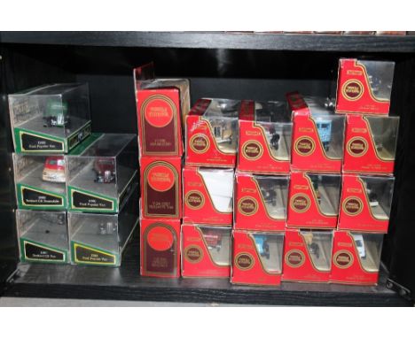 MATCHBOX MODELS OF YESTERYEAR - a collection of 16 Matchbox of Yesteryear models and 5 Corgi Classic Models. Matchbox include